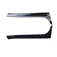 2Pcs รถด้านหลังหน้าต่างด้านข้างสปอยเลอร์ Diffuser Tail Fin คาร์บอนไฟเบอร์ Auto ภายนอกสำหรับ VW Golf 6 MK6 2008 2009 2010 2011 2012