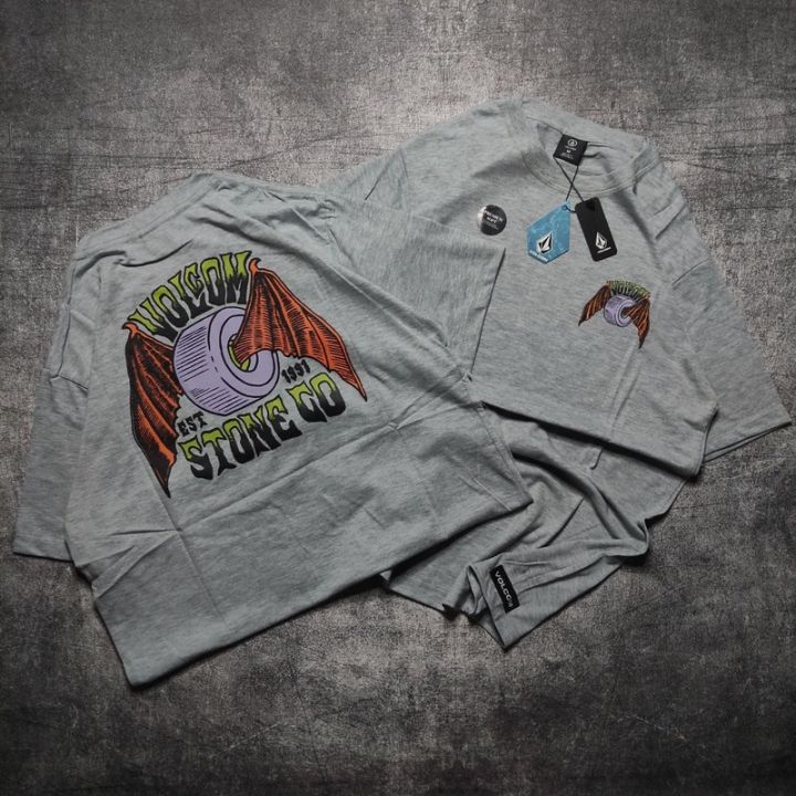 เสื้อยืด-ลายโลโก้-volcom-stone-สีเทา-qc7311623