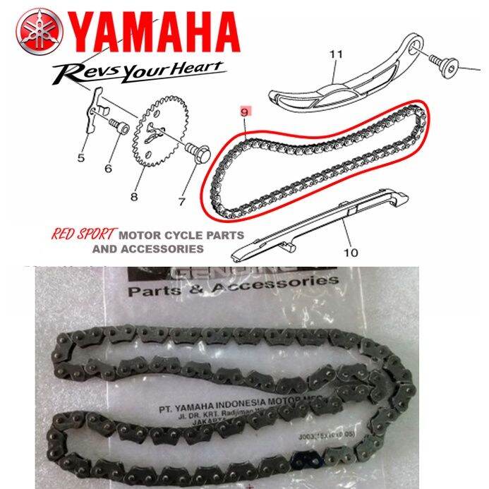 Timing Chain Mio i 125 Mio Soul i 125 Genuine Yamaha Lazada PH