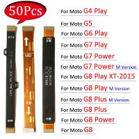 50 ชิ้น / ล็อตดั้งเดิมสําหรับ Motorola Moto G4 G5 G6 Play G7 G8 Plus Power Main FPC LCD Display Connect Mainboard Flex Cable Ribbon