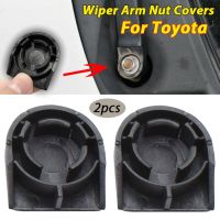 Apktnka 2X Front Windscreen Wiper Arm Nut Cap Bolt Cover For Toyota Corolla E150 E160 Verso Yaris Auris Car Accessories Nails  Screws Fasteners