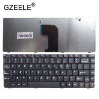 GZEELE แป้นพิมพ์แล็ปท็อปสหรัฐอเมริกาสำหรับ LENOVO V360G V360A V360 U450 20058 U450A U450P U450G เปลี่ยนเป็นสีดำภาษาอังกฤษ