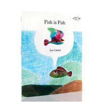 Original fish is fish is fish childrens English Enlightenment Picture Book Cognitive picture book four time caddick award winner Leo Lionni Li orioni Wu minlan picture book 123 list