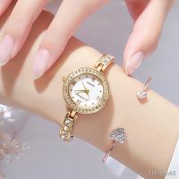 ⌚ นาฬิกา 2022 ปีแห่งเสือ Rhinestone สร้อยข้อมือสตรีอเนกประสงค์ประดับเพชรนาฬิกาอังกฤษนาฬิกาสุภาพสตรีที่ทันสมัยและประณีต