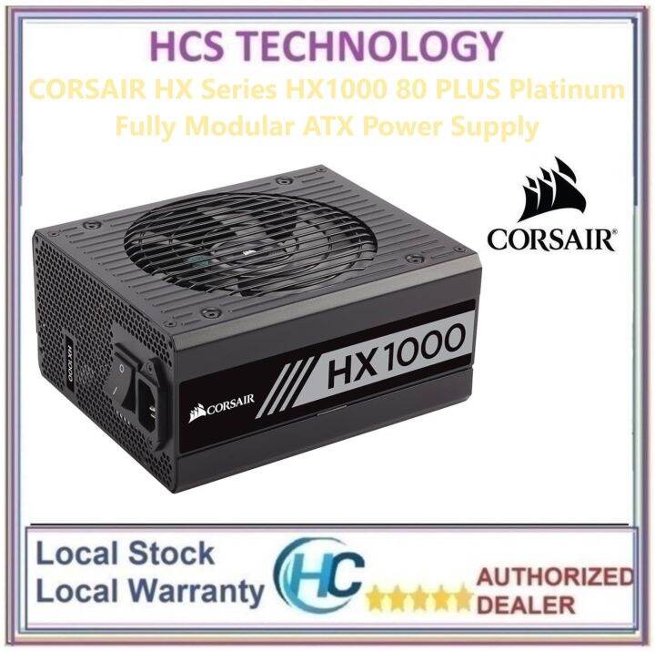 Corsair Hx Series Hx Plus Platinum Fully Modular Atx Power Supply Lazada Singapore