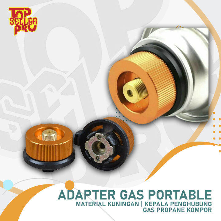 Adapter adaptor china Gas kaleng Kompor Ultralight Hicook Konektor