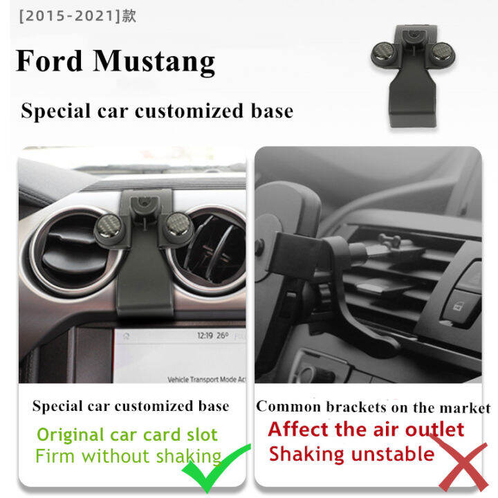 ที่ชาร์จในรถไร้สายฉีสำหรับ-ford-mustang-2015-2021ที่วางโทรศัพท์ในรถ15w-ใช้ได้ทั่วไป