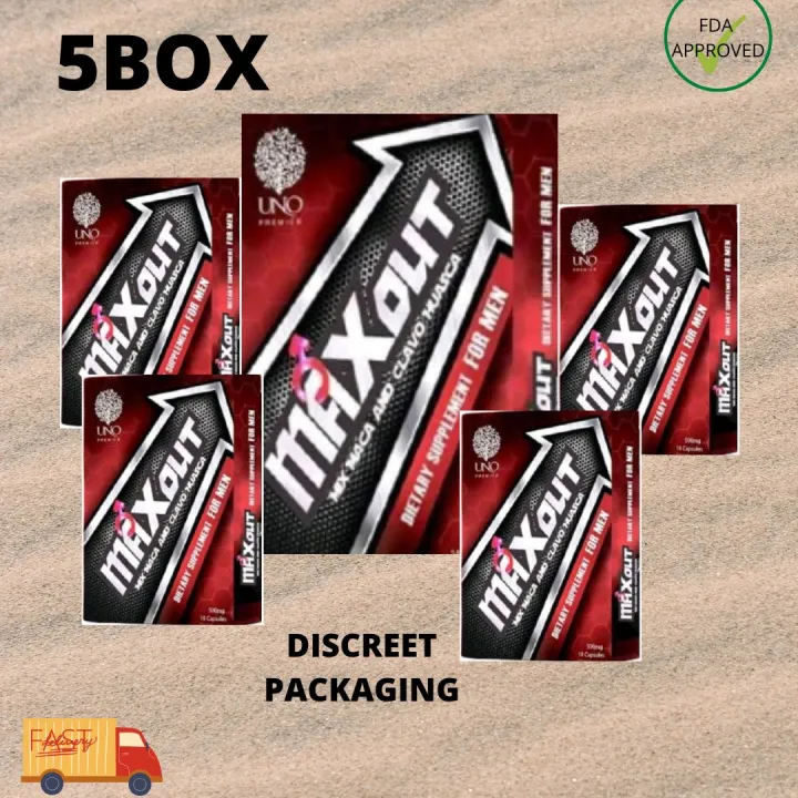 Maxout 5BOX pampatagal, pampagana, pampatigas, pampadami ng rounds, all