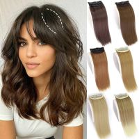 AZQUEEN Invisible Seamless Synthetic Hair Clip In Piece Increase volume Extensions Top Side Cover Hairpiece