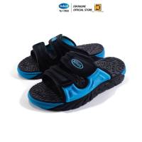 Scholl Cyclone Sandals รองเท้าแตะ สกอลล์ รุ่นฮิต แท้ สีดำฟ้า ไซร์ 3-9 พร้อมส่ง