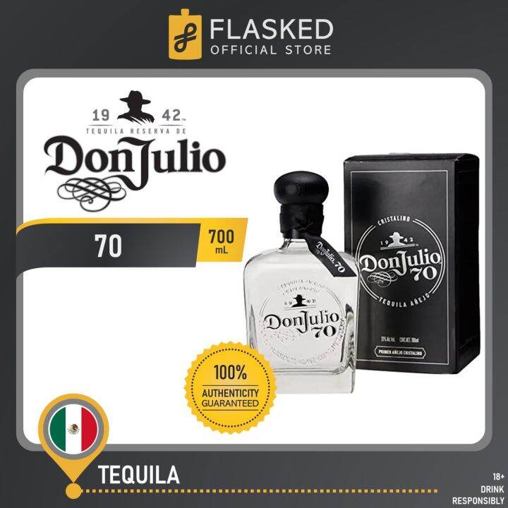 Don Julio 70 Cristalino Añejo Tequila 700ml Lazada PH