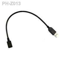 USB 2.0 Micro 5 Pin Female to Standard USB Male Extension Cable for Data Transfer