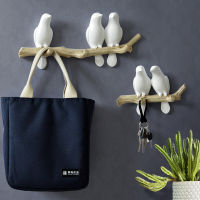 Wall Decorations Home Accessories Living Room Hanger Resin Bird hanger young Coat Clothes Towel Hooks Hat Handbag Holder