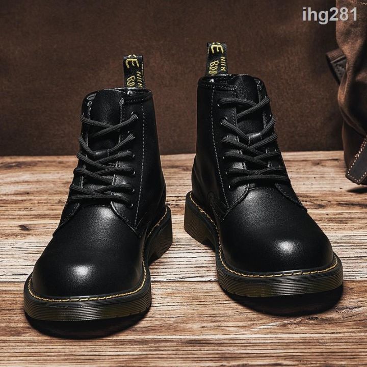 รองเท้า-dr-martens-รองเท้าบูทมาร์ตินสไตล์คลาสสิก-รองเท้าแฟชั่นใส่ทำกิจกรรมนอกบ้านปีนเขา