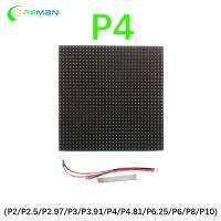 【✔In stock】 xiaopingyyou123 Led แสดงผลความละเอียดสูงบอร์ดจอโมดูลพิกเซล4มม. Led Dot Matrix Module 32X32โมดูล Led P4