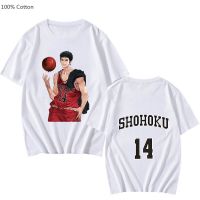 tshirt T-shirt manches courtes homme/femme, estival et décontracté, avec motif Manga et dessin animé de Slam Dunk, 100%