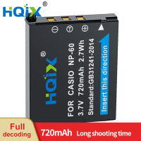 HQIX แบตเตอรี่ชาร์จ NP-60กล้อง F603 F601 F401ฟูจิฟิล์ม Finepix 50i