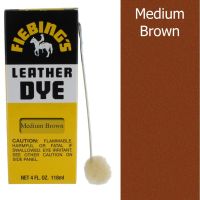 Fiebings Leather Dye สีย้อมหนัง Medum Brown