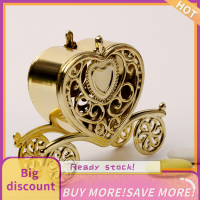 ?【Lowest price】Qearl Creative Carriage ขนมหวานกล่องช็อกโกแลตของขวัญวันเกิดงานแต่งงานตกแต่งปาร์ตี้