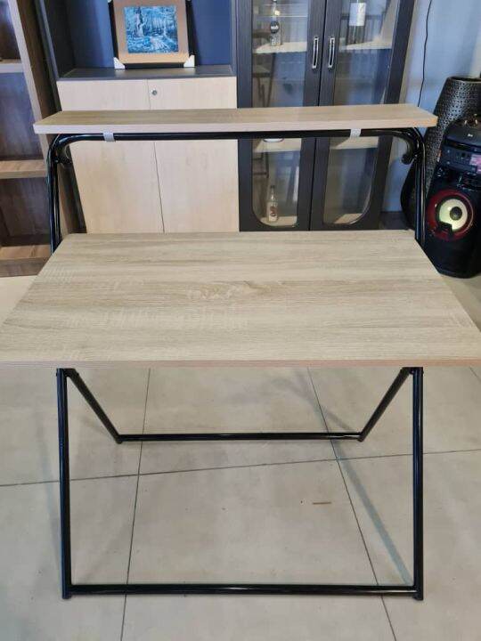 foldable study table / study table / office table / metal leg study