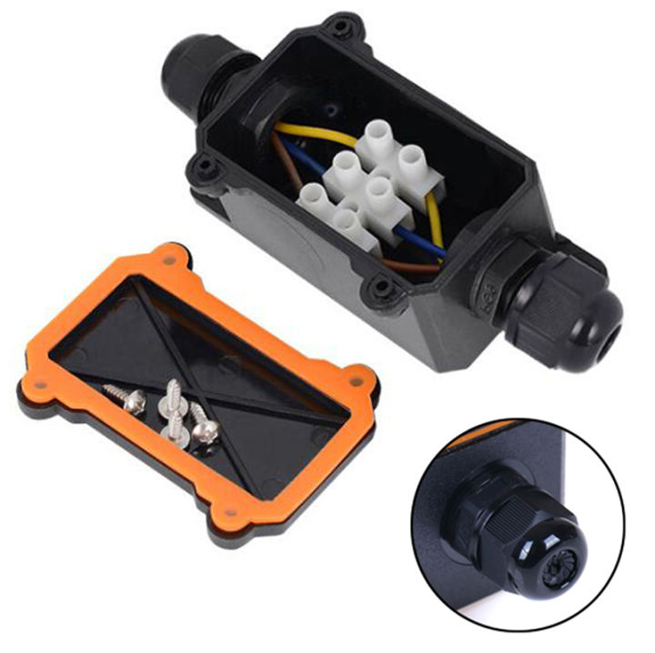 YKS 2Way Waterproof IP68 electrical cable wire connector junction box