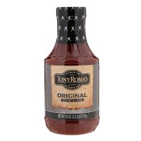 [Limited Deal] Free delivery จัดส่งฟรี  Tony Roma Original Barbecue Sauce 510g. Cash on delivery เก็บเงินปลายทาง