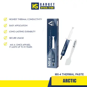 ARCTIC MX-4 - Thermal Compound Paste Carbon Based High Performance Easy to  Apply