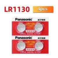 LR54พานาโซนิคแท้4ชิ้น100% 189 AG10 L1131 SR1130 G10 V10GA เซลล์แบตเตอรี่รูปกระดุมแบบอัลลาไลน์389