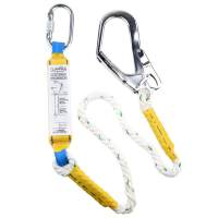 1-LANYARD WITH SHOCK ABSORBER สายโยงตัวกันตก แบบเชือก 1 เส้น มีช็อคแอบซอบเบอร์ และตะขอใหญ่