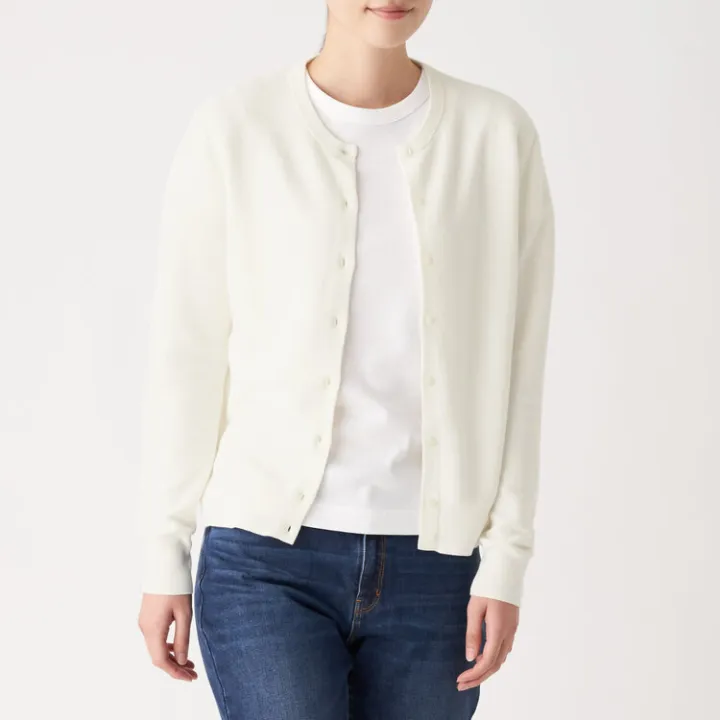 Chowa SET UV Cut Knit Cardigan With Pullover