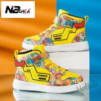 【hot sale】 ●ↂ﹍ C19 Korean Version Boys Hot-Selling Pikachu Leather Casual Sports Shoes Childrens Medium Small