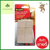 สักหลาดแบบเหลี่ยม 3M 34x34 มม. สีเบจ 12 ชิ้นSQUARE FELT PAD 3M 34X34MM BEIGE 12EA **สามารถออกใบกำกับภาษีได้ค่ะ**