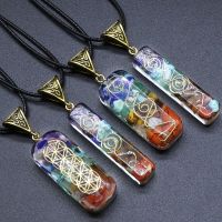 hotx【DT】 Generator Orgone Crystals Pendant Necklace Healing Reiki Chakra Jewelry