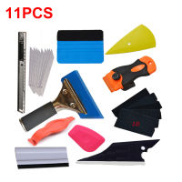 11PcsSet Car Tool Wrap Film Sticker Wrapping Tool Car Window Film Scraper Window Tinting Squeegee Wiper Decal Scrap Accessories