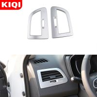 KIQI สติกเกอร์ตกแต่งช่องแอร์ติดหน้ารถยนต์,สติกเกอร์ตกแต่งแผ่นครอบสำหรับ Renault Koleos QM6 Samsung 2016-2020อุปกรณ์เสริม