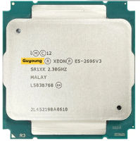 Xeon 2696v3 E5 V3 E5-2696 E5 2696 V3 2.3 GHz ใช้18-Core ยี่สิบ-36-ด้าย45MB 135W เครื่องประมวลผลซีพียู LGA 2011-3