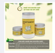 Tinh bột nghệ đen 1kg nguyên chất egLadoga giúp nâng cao sức khỏe