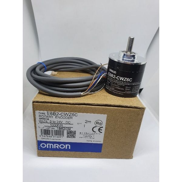 สินค้าใหม่-omron-rotary-encoder-e6b2-cwz6c-e6b2cwz6c-1000p-r-new-in-box-ลด-50
