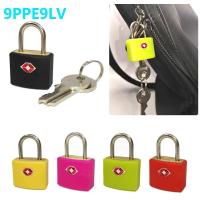 9PPE9LV ทีเอสเอ ล็อคศุลกากรแบบ ป้องกันการโจรกรรม สังกะสีอัลลอยด์ เครื่องมือรักษาความปลอดภัย แบบพกพาได้ พร้อมกุญแจ2ดอก ล็อคตู้เก็บของ การเดินทางการเดินทาง