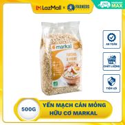 Yến mạch cán mỏng hữu cơ Markal 500g chứa nhiều vitamin E, B6