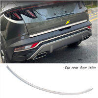 Car Rear Door Button Trim Tail Bumper Strip Stickers External Garnish Car Styling For Hyundai Tucson  Accessories