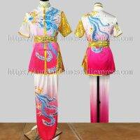 NEW Chinese Wushu Uniform Kungfu Clothes Martial Arts Suit Clothing Phoenix Embroidery Outfit For Male Female Girl Boy Kids