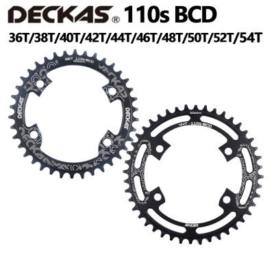 Deckas 110SBCD จานโซ่4H R8000 5800 R7000หมุนถนนจานกลม36T 38T 40T 42T 44T 46T 48T 50T 52T 54T