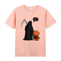 [S-5XL]▼ﺴการ์ตูนอะนิเมะเรื่อง kenny south park death is coming เสื้อยืดผ้าฝ้ายแขนสั้นพิมพ์ลายวัยรุ่นS-5XL