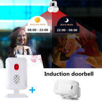 Motion Sensor เซนเซอร์ตรวจจับความเคลื่อนไหว บ้าน ร้านอาหาร กันขโมย ตรวจจับการบุกรุก สำหรับเด็ก ใส่ถ่านเคลื่อนย้ายสะดวก