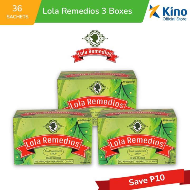 Lola Remedios (Buy 3 Boxes save Php 10) | Lazada PH