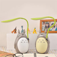 2021Hot Cartoon Totoro LED Night Lights USB Charging Creative Animal Bedside Foldable Table Lamp for Children Kids Gift Room Decor
