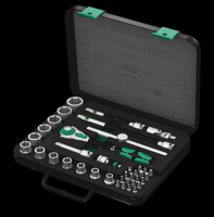 Wera 8100 SB 4 Zyklop  Set, 3/8" drive, imperial, 38 pieces