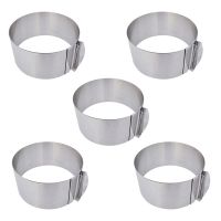 Adjustable Stainless Steel Mousse Circle 3D Round Cake Baking Mold Cake Decoration Tool Accessories