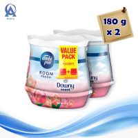 Ambi Pur Gel Fresh Downy 180 g x 2. แอมบิเพอร์ เจลปรับอากาศ กลิ่นดาวน์นี่ 180 กรัม x 2 ชิ้น